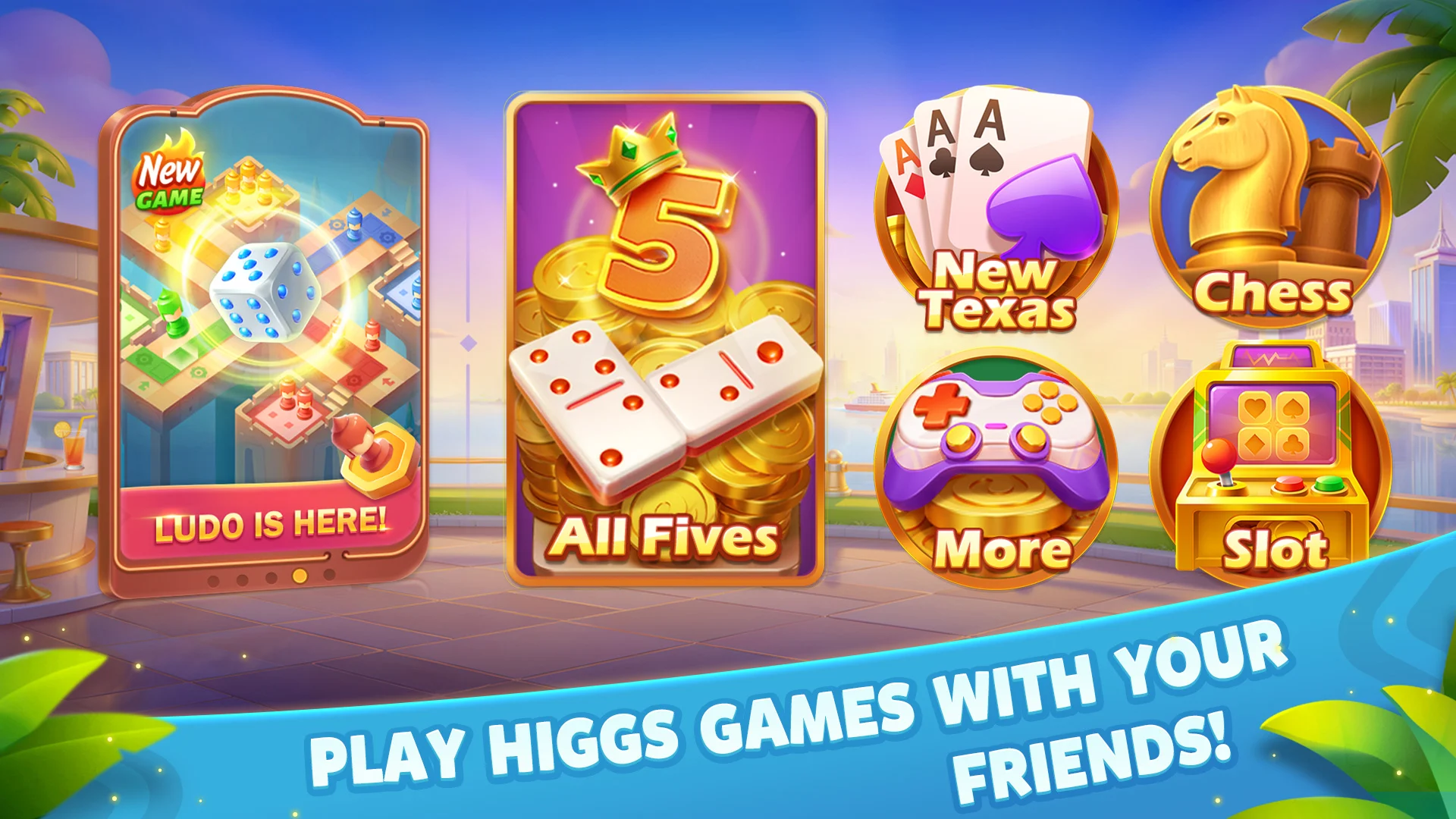 Plus777 App Game Selection Screen
